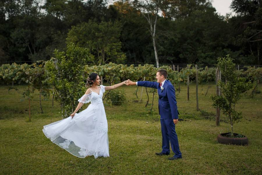 Casamento ao ar livre em Ijuí