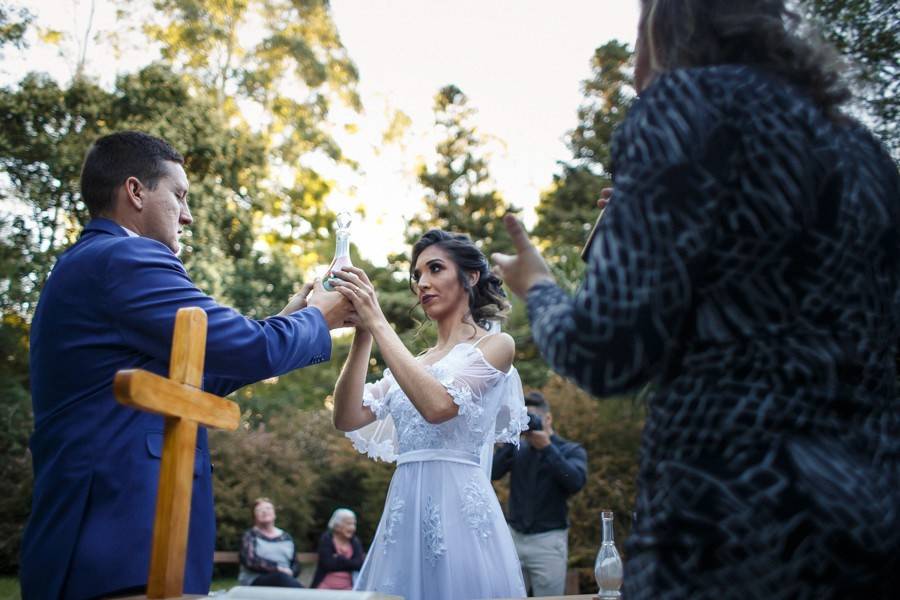 Casamento ao ar livre em Ijuí