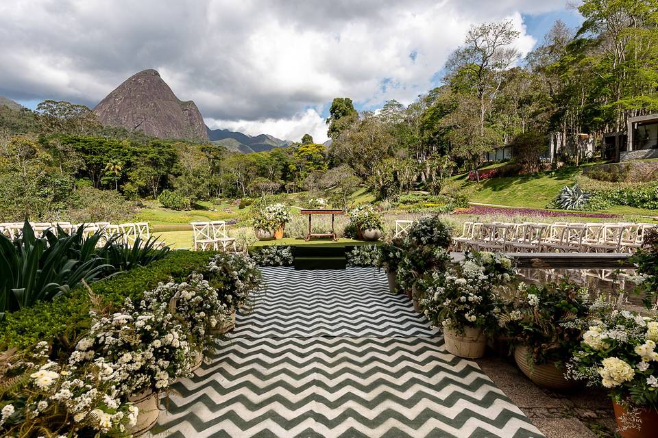 Decoração de cerimônia