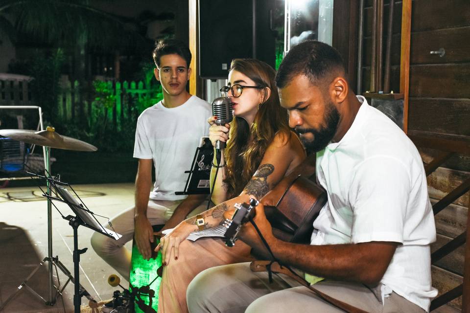 Trio acústico- Recepção