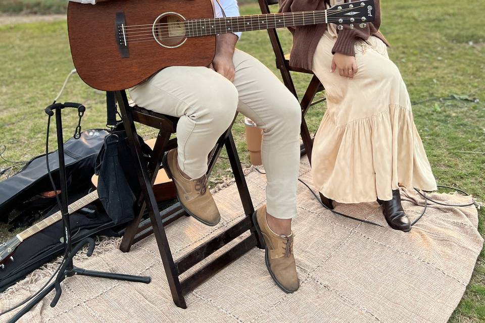 Duo acústico: voz e violão