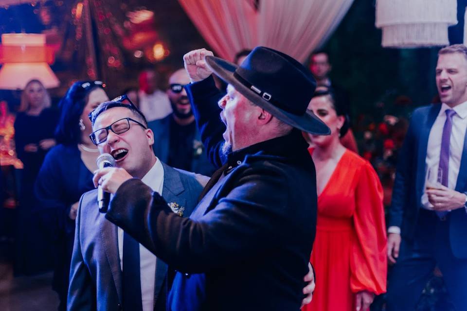 Interação com convidados