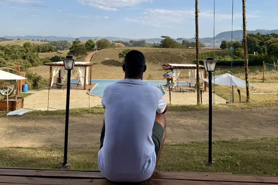 Deck do chalé