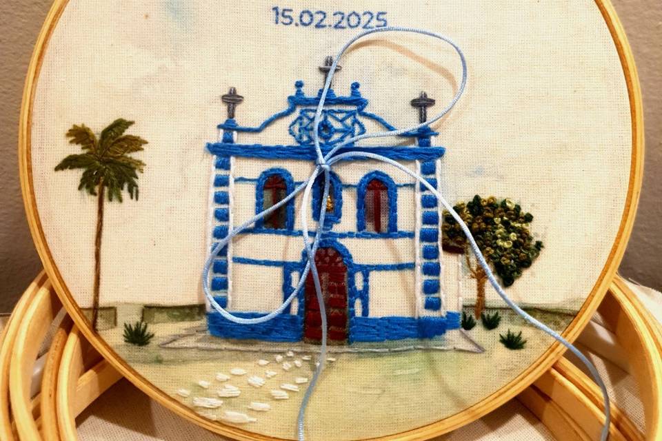 Porta Alianças 30cm
