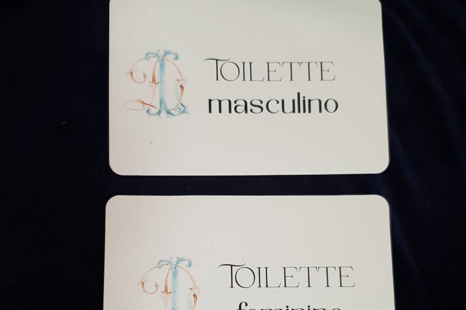 Placa Toilette