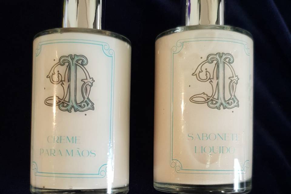 Kit sabonete e creme de mãos p