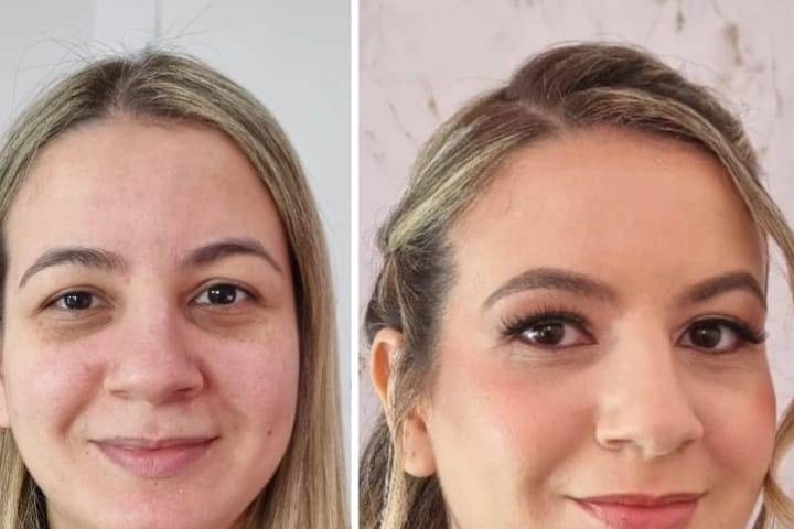 Antes & Depois Madrinha