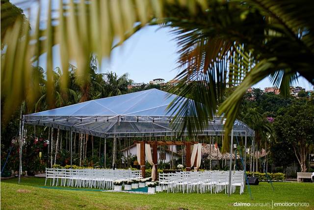 Tenda piramidal cristal