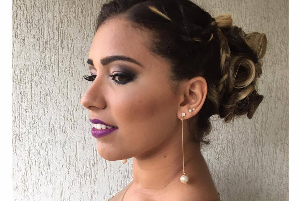 Penteado e Make