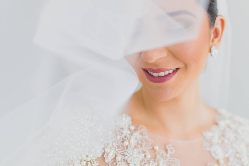 Está tudo no sorriso