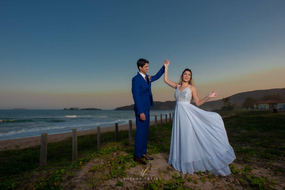 Casando na praia