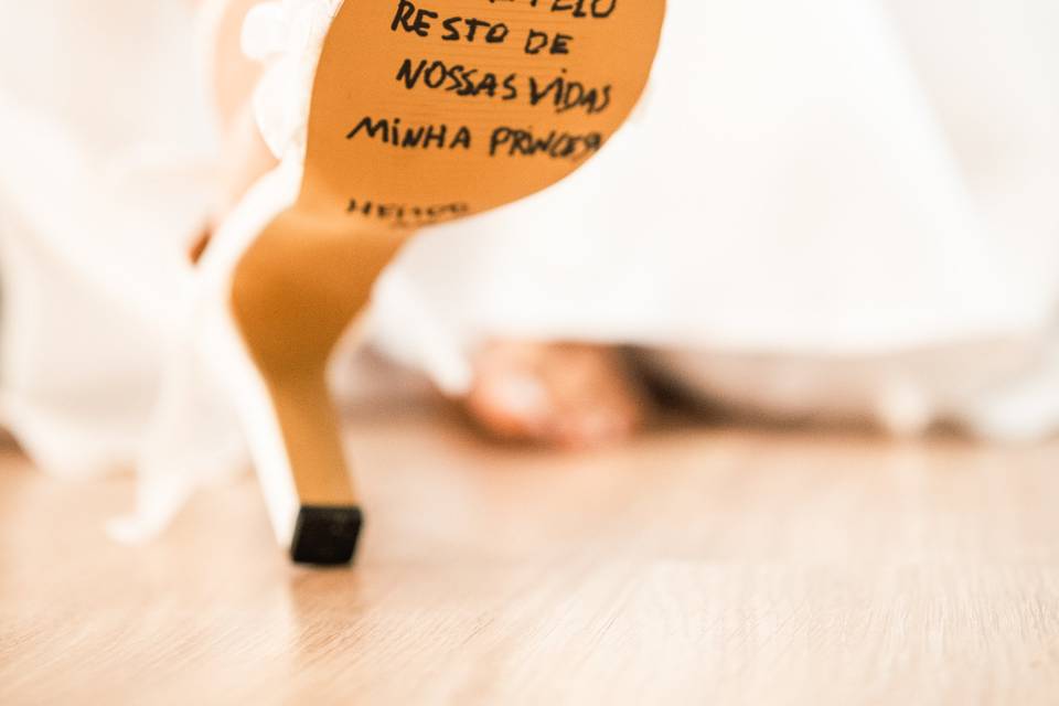 Mensagem do noivo