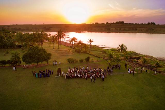 Casamento ao ar livre