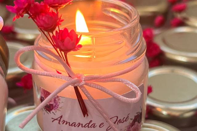 Sabonetes e velas artesanais