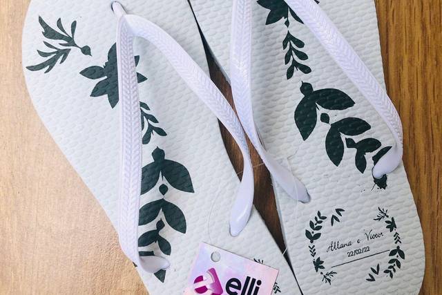 Chinelo em silk
