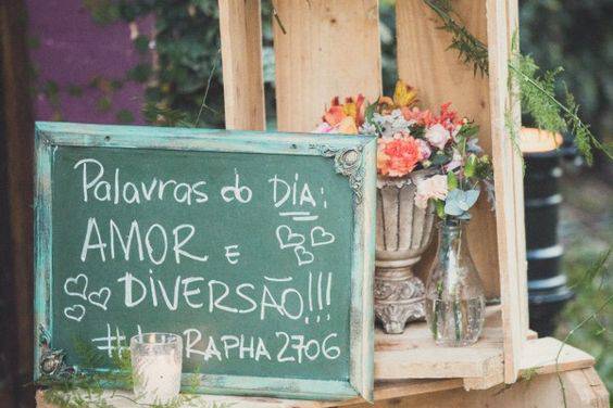 Decoração com Caixotes