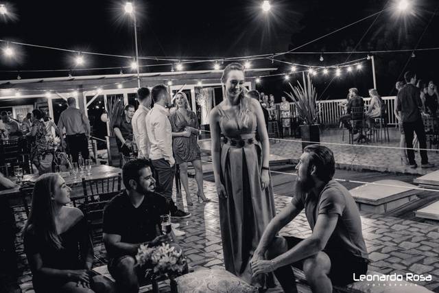 Terraço à noite
