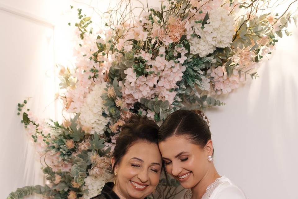 Noiva Júlia & mãe
