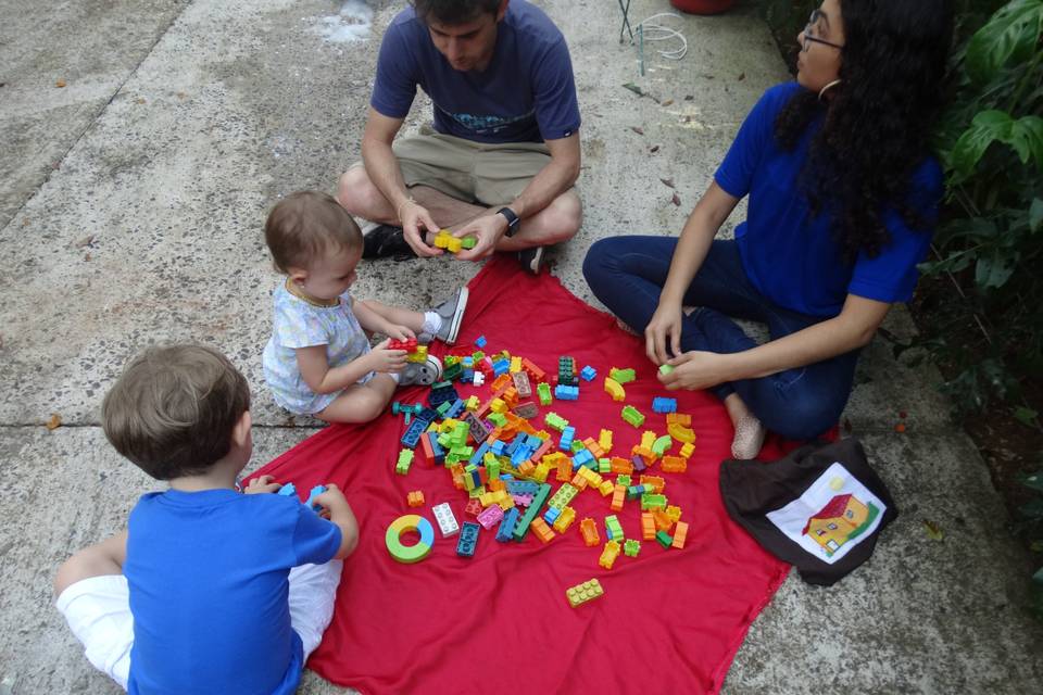 Recriar: brincando de jenga