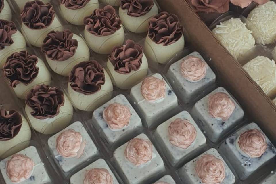 Doces florais únicos