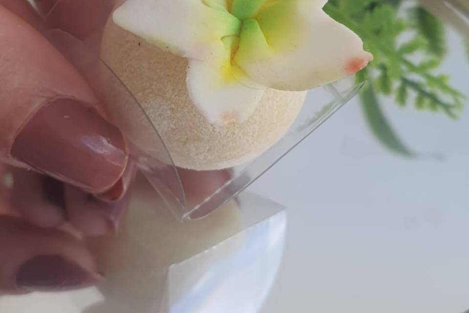 Frangipani de açúcar