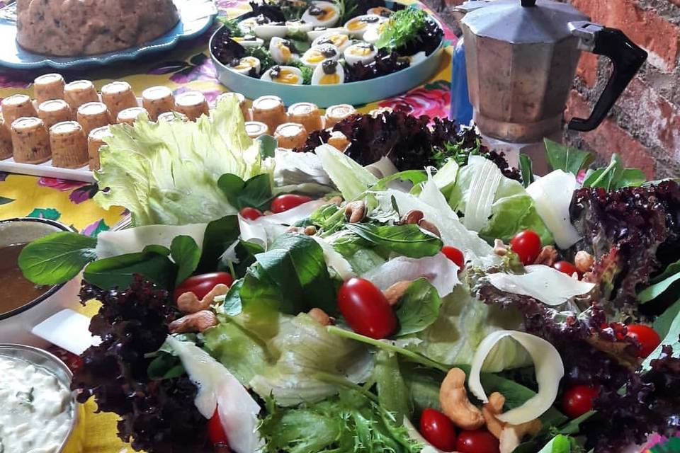 Buffet de saladas