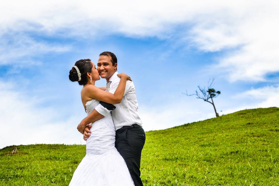 Fotógrafo Casamento SP o beijo