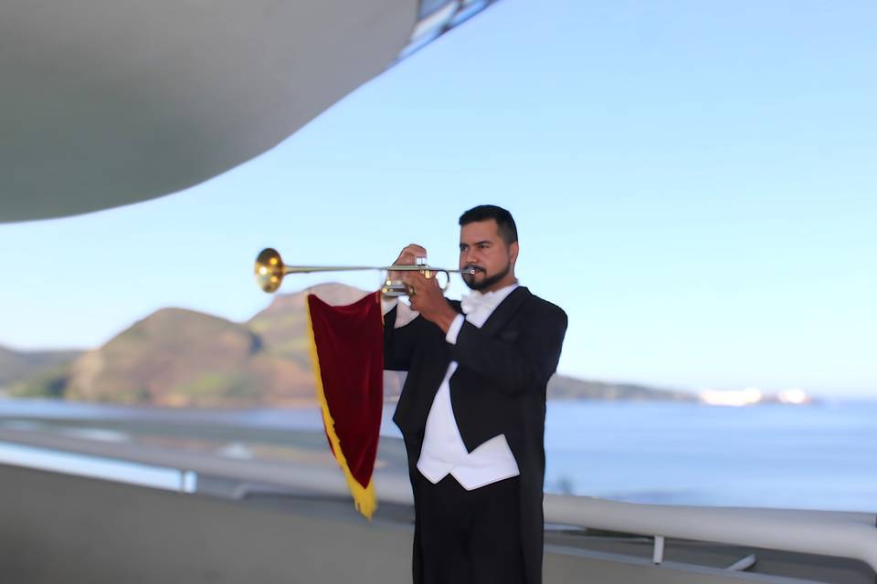 Anunciando sua chegada noiva