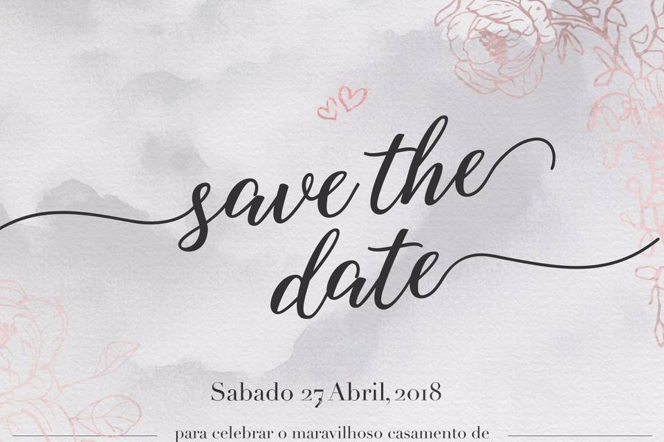 Save the date Gabriella/Jefter