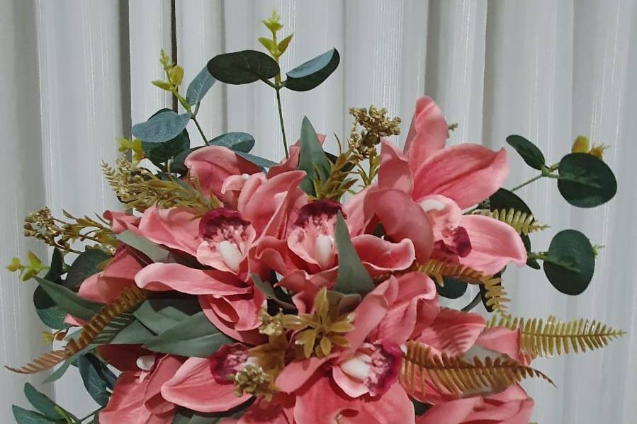 Buquê de orquídeas