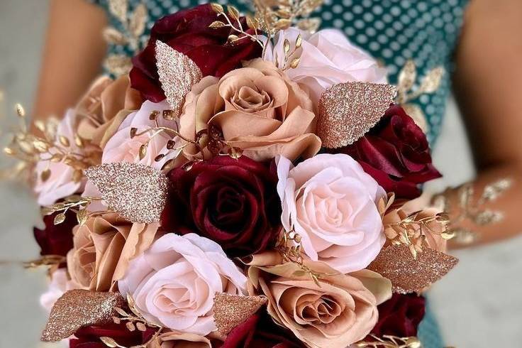 Buquê rosas