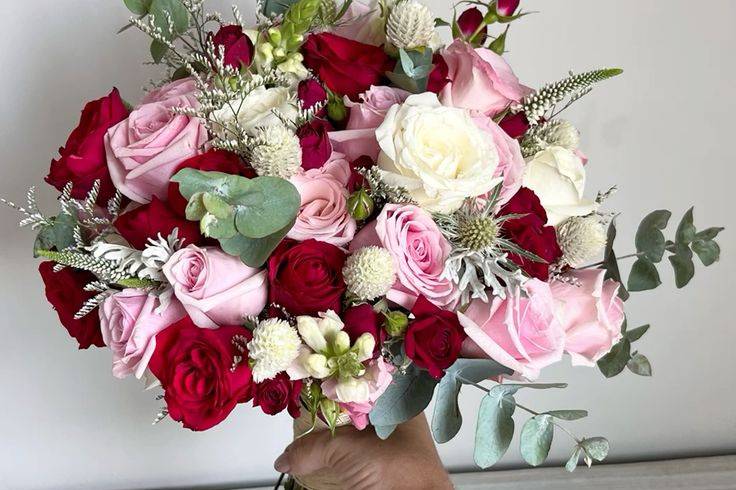 Buquê rosas