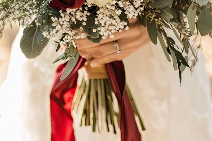 Buquê rosas