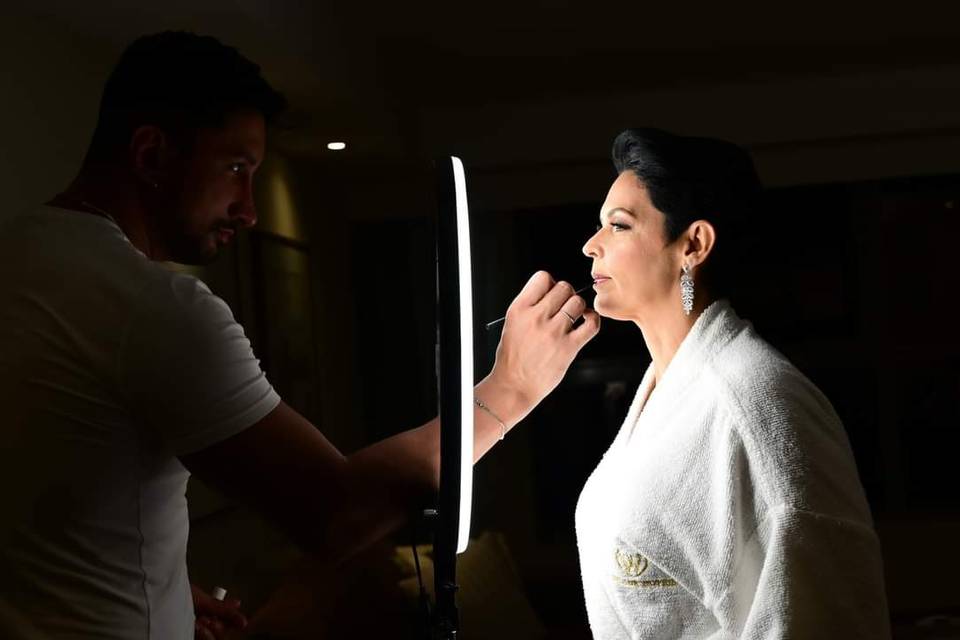 Making off