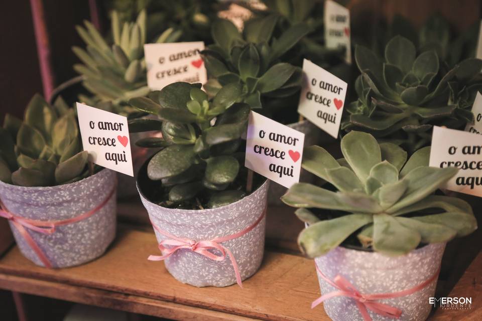 Decoração personalizada