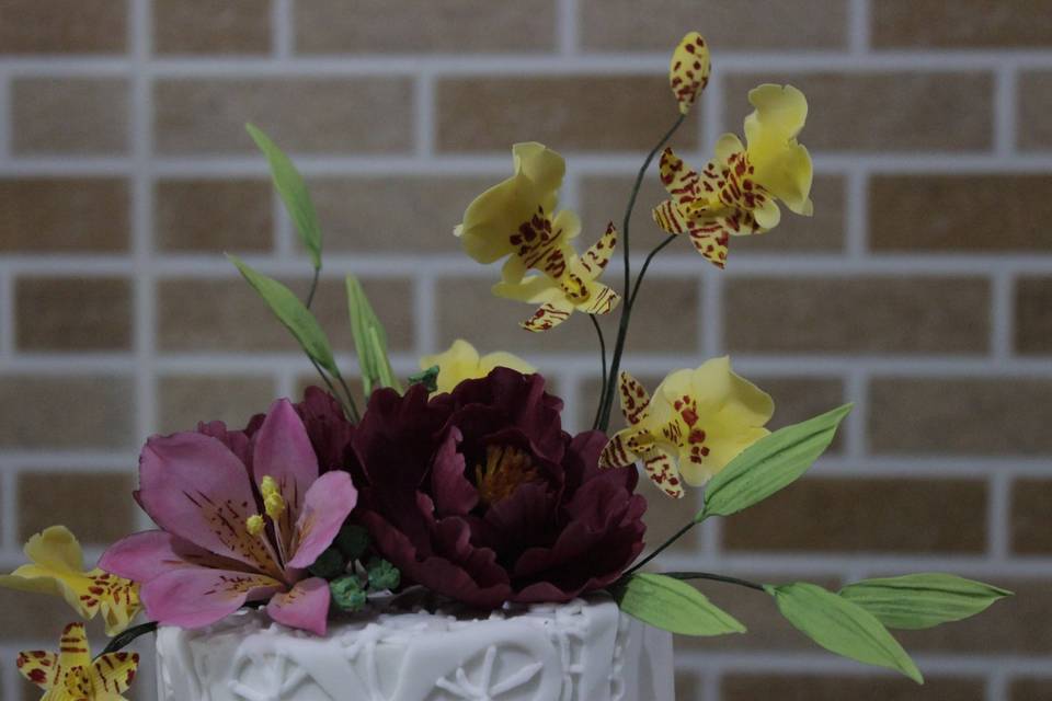 Flores e Rendas - Detalhe