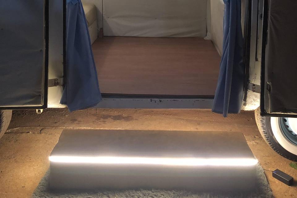 Interior azul