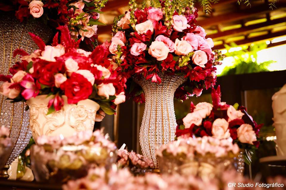 Casamento Marsala e Rosa  Chá