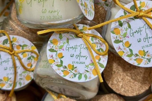 Mini velas aromáticas