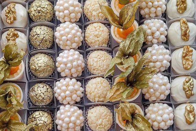 Bombons e doces finos