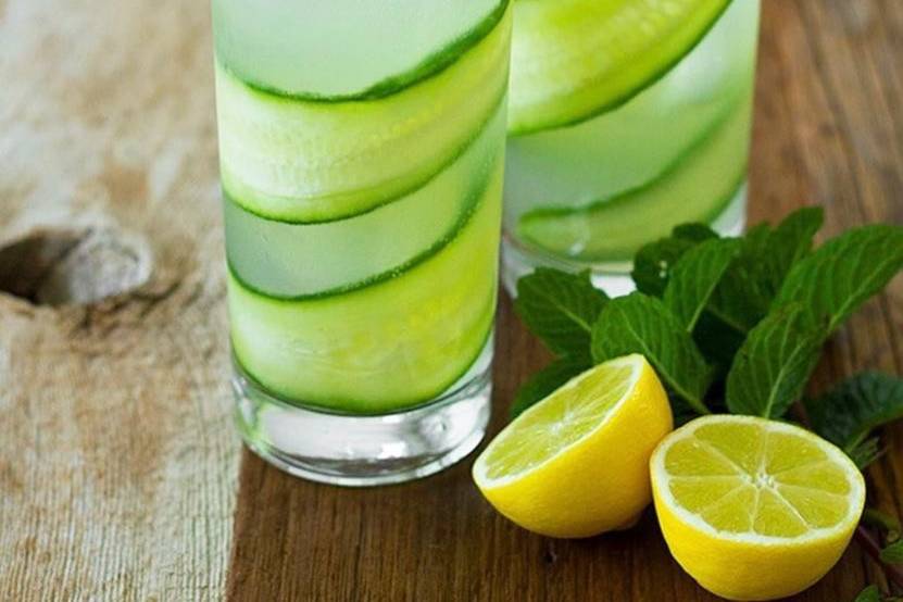 Caipirinha de Limão com Pepino