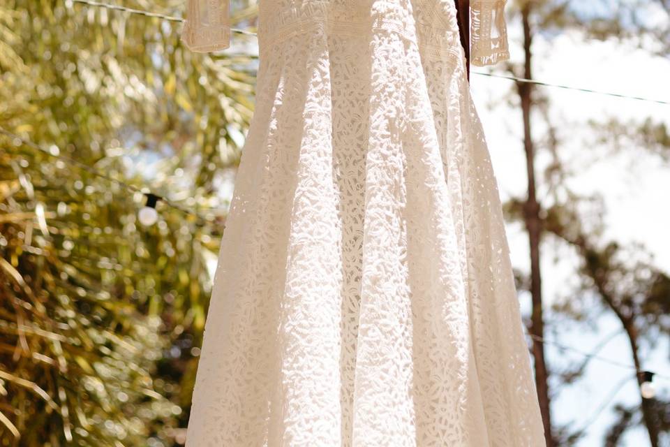Making of da noiva - Vestido
