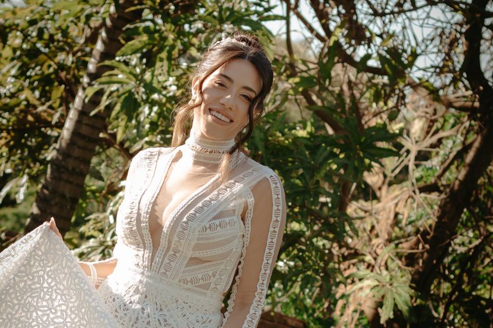Making of da noiva - Ensaio