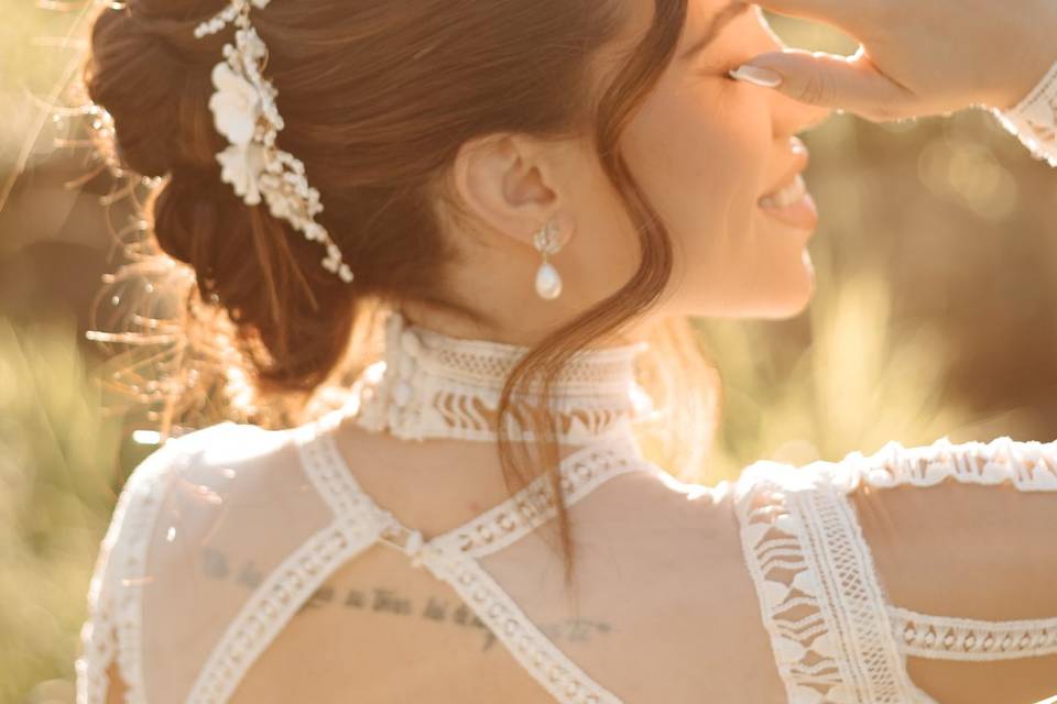 Making of da noiva - Ensaio