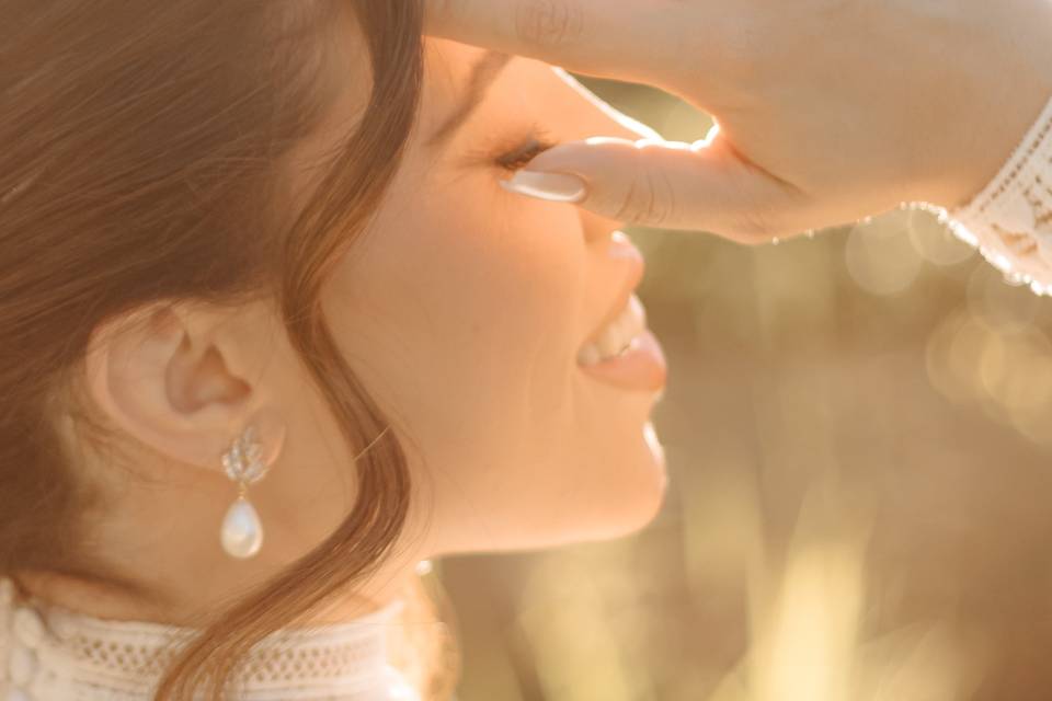 Making of da noiva - Ensaio