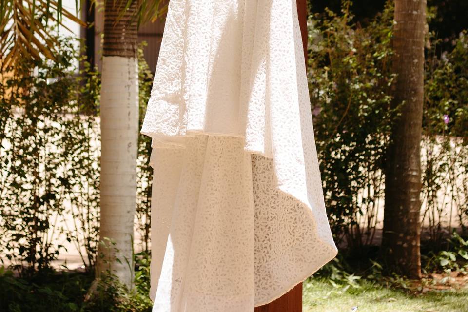Making of da noiva - Vestido