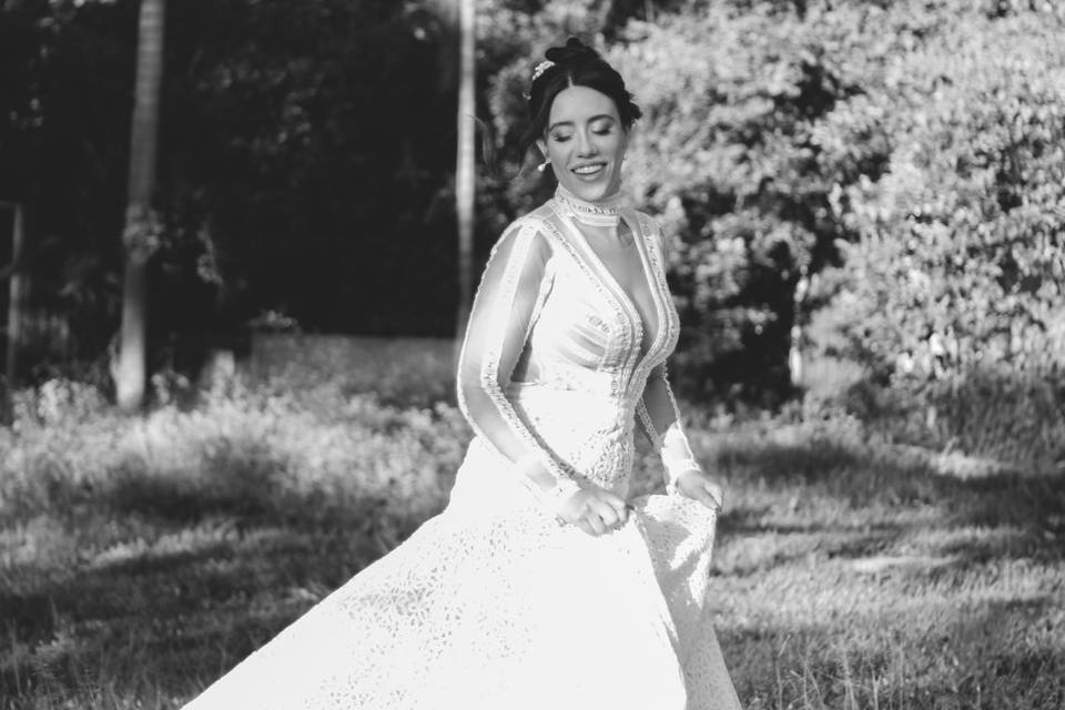 Making of da noiva - Ensaio