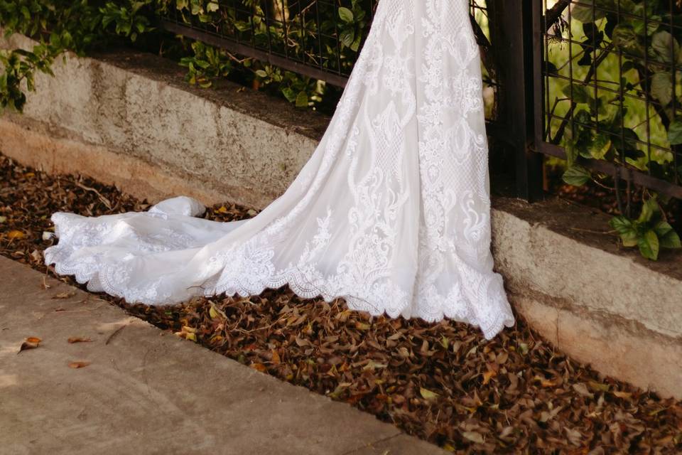Making of da noiva - Vestido