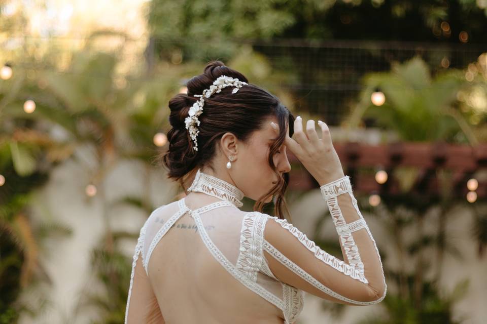 Making of da noiva - Ensaio