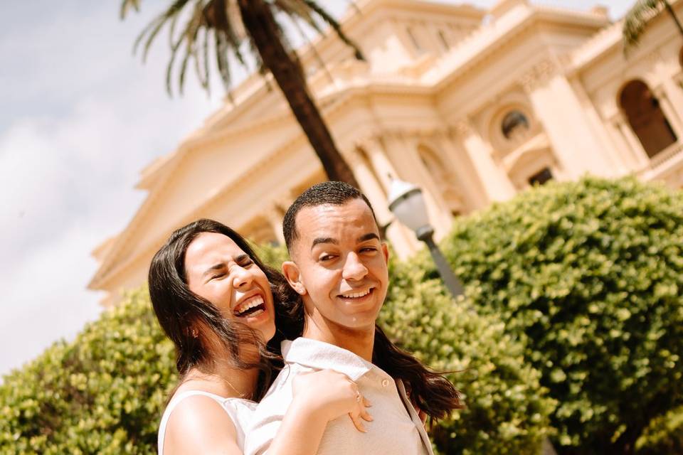 Pré Wedding - Museu Ipiranga